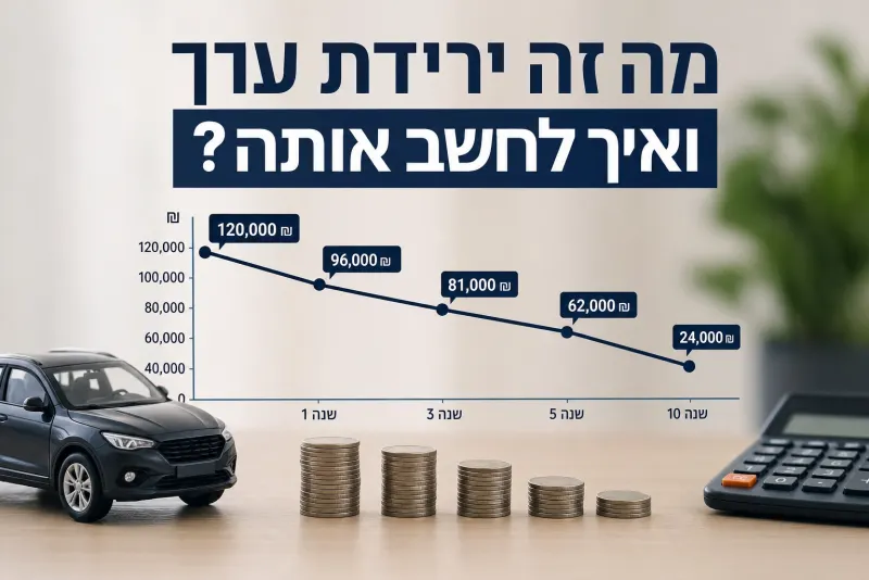 מה זה ירידת ערך ואיך לחשב אותה?