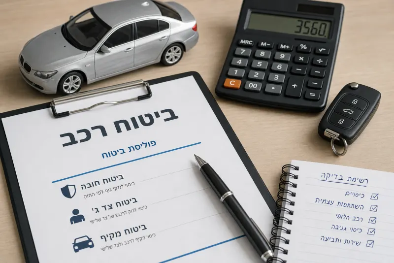 איך בוחרים ביטוח רכב שיעבוד בשעת הצורך?