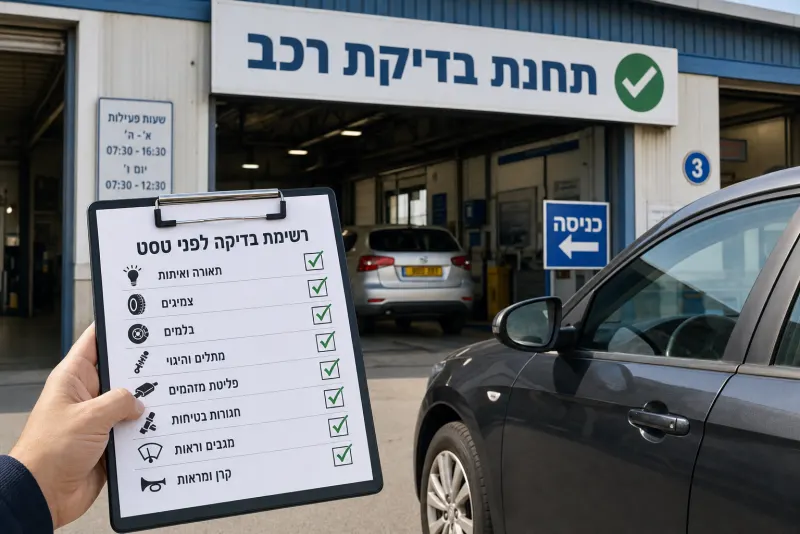 איך לעבור טסט שנתי בלי הפתעות, המדריך המעשי